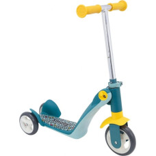 Smoby Reversible 2 in 1 Kids Four wheel scooter Blue, Yellow