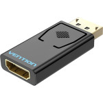 Vention Adapter AV Vention DisplayPort - HDMI czarny (HBKB0)