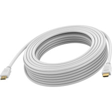 Vision Kabel Vision VISION Professionelles Installations-HDMI-Kabel - LEBENSLANGE GARANTIE - 8K bei 30 Hz - HDMI-Version 2.1 - 48 Gbps - doppelt abgeschirmt - vergoldete Stecker - HDMI (M) auf HDMI (M) - Aussendurchmesser 8 mm - AWG 26 - 10 m - weiss