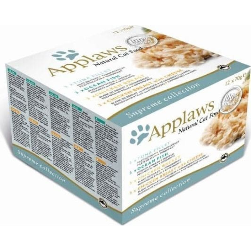 Applaws APPLAWS KOT pusz.12x70g MULTIPACK MIXED