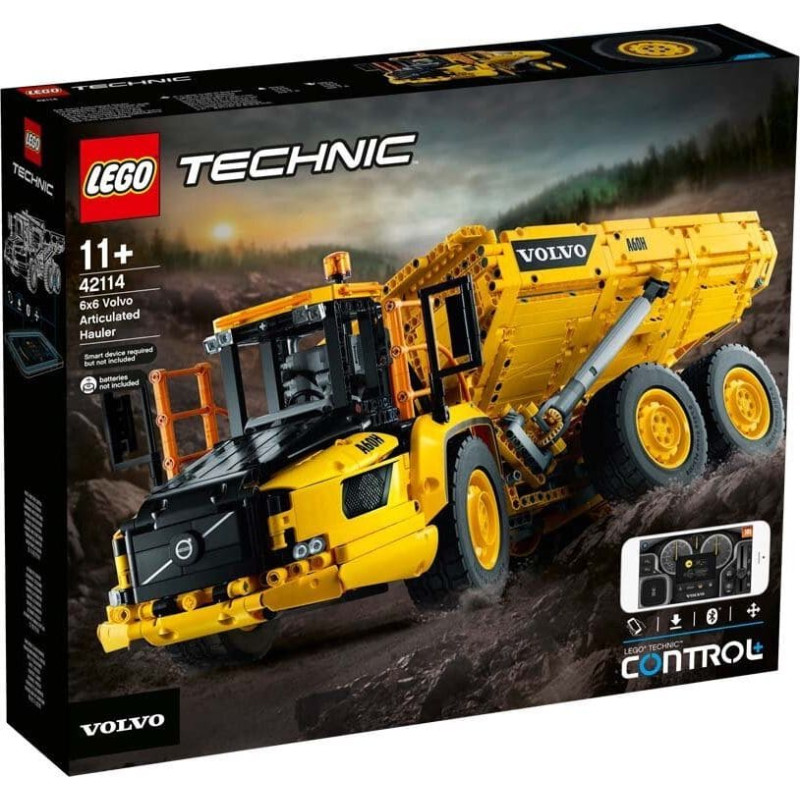 Lego Technic Wozidło przegubowe Volvo 6x6 (42114)