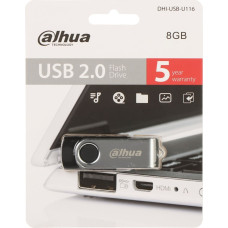 Dahua Technology Pendrive Dahua Technology Pendrive 8GB DAHUA USB-U116-20-8GB