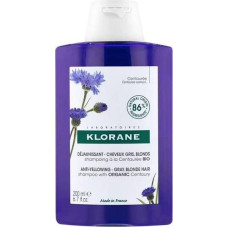 Klorane Klorane Anti-Yellowing Shampoo, Szampon niwelujący żółte odcienie, 200ml