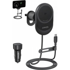 Anker Ładowarka Anker Anker Ładowarka MagGo Qi2 15W Czarna