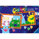 Ravensburger CreArt dla dzieci Junior: Potworki