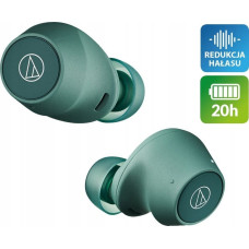 Audio-Technica Słuchawki Audio-Technica Audio-Technica ATH-CKS30TW+, headphones (green, Bluetooth, USB-C, IPX55)