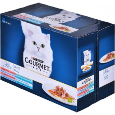 Purina GOURMET PERLE DUO Duet Rybny 12x85g