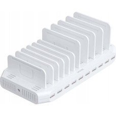 Unitek Unitek Stacja ładująca 10xUSB 2.4A 60W biała