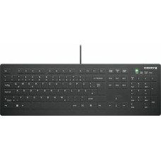 Cherry Klawiatura Cherry CHERRY Keyboard AK-C8112 Medical corded sealed [DE] black IP68 kabelgebunden, vollversiegelt, IP68