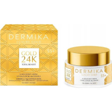 Dermika Dermika Luxury Gold 24K Total Benefit luksusowy krem stymulator młodosci 55+ 50ml