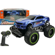 Lean Sport Auto Zdalnie Sterowane R/C Wysokie Koła Niebieskie