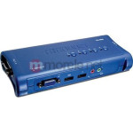 Trendnet Przełącznik TRENDnet 4 PORT USB KVM SWITCH KIT (TK-409K) - Z010284