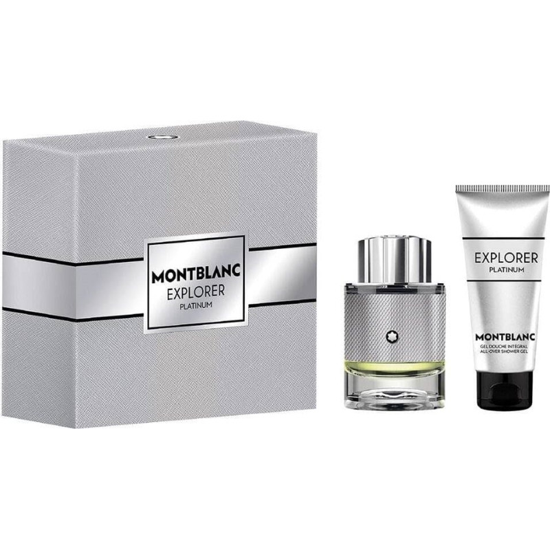 Montblanc Mont Blanc Explorer Platinum edp 60ml + żel pod prysznic 100ml