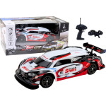 Leantoys Auto Sportowe RC 1:16 Drift  Wymienne Koła Biało-Czerwone