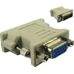 Microconnect Adapter AV MicroConnect DVI-D - D-Sub (VGA) biały (MONCJ)