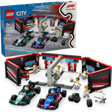 Lego City F1® Garaż i bolidy Mercedes-AMG i Alpine (60444)