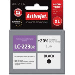 Activejet Tusz Activejet Tusz Activejet AB-223BN (zamiennik Brother LC223BK Supreme 16 ml czarny)