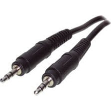 2GO Kabel 2GO Jack 3.5mm - Jack 3.5mm 1.5m czarny (351021)