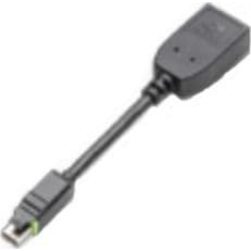 PNY Adapter AV PNY DisplayPort Mini - DisplayPort czarny (QSP-MINIDP/DPV2)