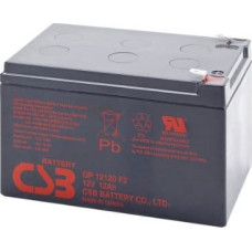 CSB Lead acid battery 12V 12Ah F2 Pb AGM VRLA CSB