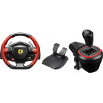 Thrustmaster Kierownica Thrustmaster F458 Spider (4460105) + Lewarek TH8S (4060256)