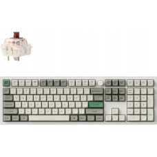 Keychron Q6 Max QMK/VIA Wireless Custom Mechanical Keyboard Fully Assembled Knob / Shell White / Gateron Jupiter Brown