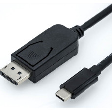 Alcasa GC-M0106 adapter kablowy 2 m USB Type-C DisplayPort Czarny