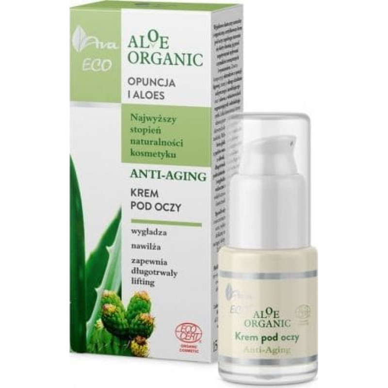 AVA ALOE ORGANIC Krem pod oczy anti-aging 30ml