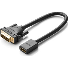 Ugreen Adapter AV Ugreen HDMI - DVI-D czarny (UGR635BLK)