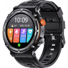 Giewont Smartwatch Veltori VT130-1 Czarny Pasek Silikonowy