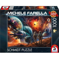 Schmidt Spiele Puzzle PQ 1000 Michele Farella Kosmiczna Podróż G3