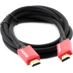 Conotech Kabel Conotech HDMI - HDMI 5m czarny czerwony (NS-005R)