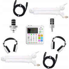 Rode Podcaster Bundle White