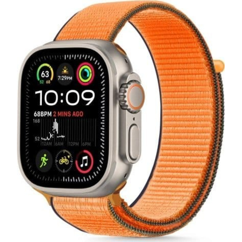 Tech-Protect TECH-PROTECT NYLON APPLE WATCH 6 / 7 / 8 / 9 / 10 / SE / ULTRA 1 / 2 (44 / 45 / 46 / 49 MM) KUMQUAT