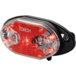 Torch Lampka tylna TAIL BRIGHT 5X CARRIER FIT czarna (TOR-54020)