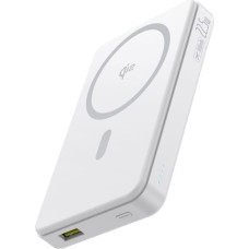 Baseus Powerbank Baseus Airpow II 10000mAh Qi2 z MagSafe 22,5W z kablem Baseus Simple Series USB-C - USB-C 20V/3A (30cm) - biały
