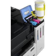 Canon MAXIFY GX7150 MegaTank - Multifunktionsdrucker - Farbe - Tintenstrahl - CISS - Legal (216 x 356 mm), A4 (210 x 297 mm) (Original) - A4/Legal (Medien) - bis zu 24 ipm (Drucken) - 600 Blatt - 33.6 Kbps - USB 2.0, Wi-Fi(n), LAN
