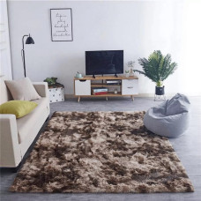 Strado Dywan Ombre Shaggy Strado 60x120 OmbreCoffee (Brązowy) uniwersalny