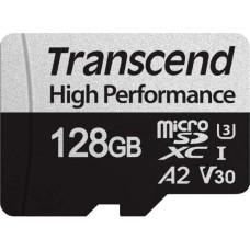 Transcend Karta Transcend 330S MicroSDXC 128 GB Class 10 UHS-I/U3 A2 V30 (TS128GUSD330S)