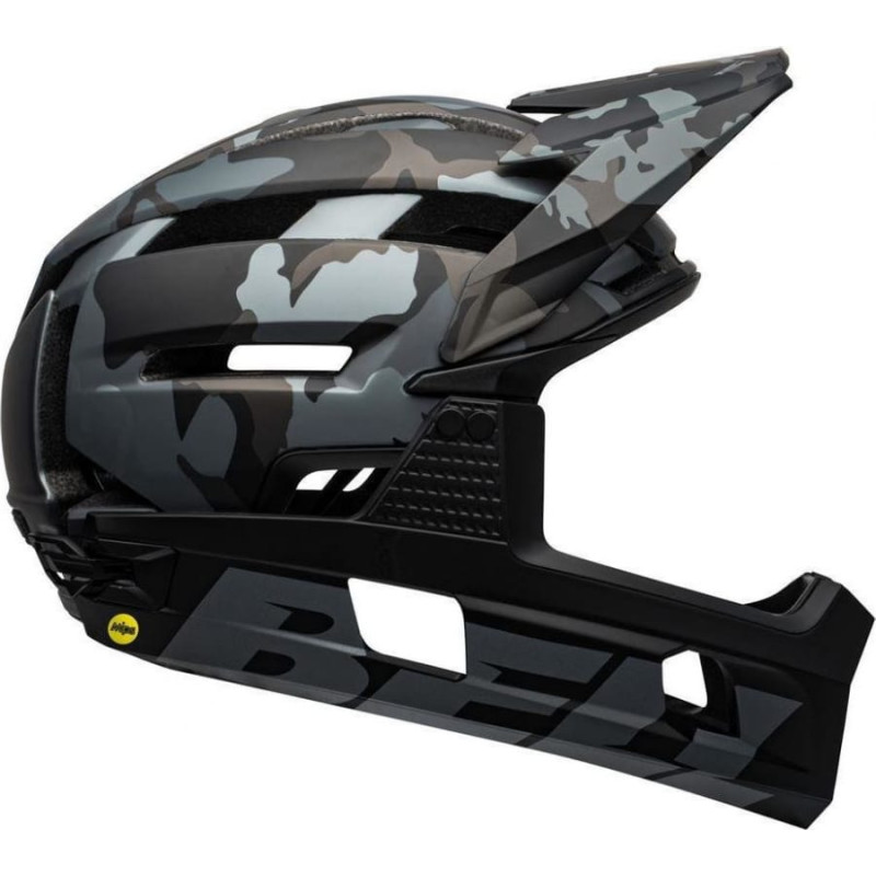 Bell Kask full face SUPER AIR R MIPS SPHERICAL matte gloss black camo r. L 58–62 cm (308744)