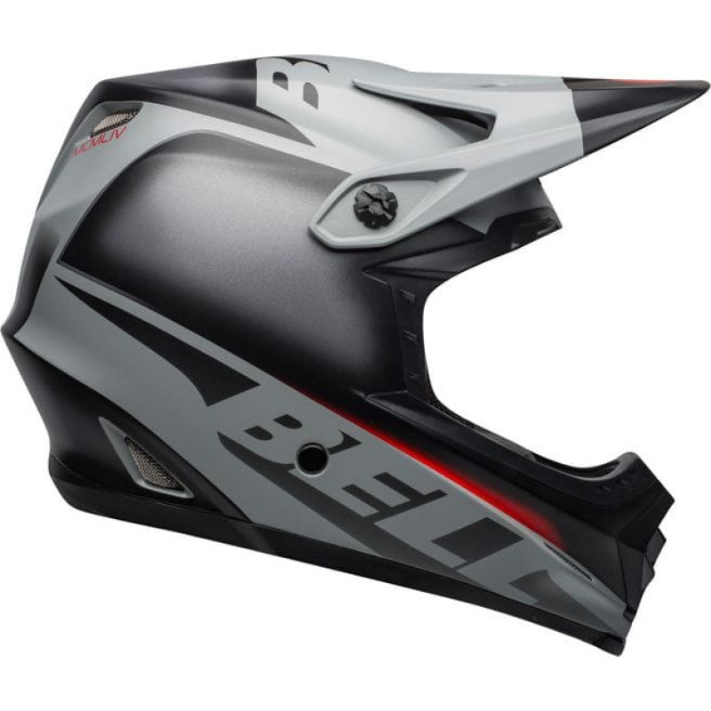 Bell Kask full face FULL-9 FUSION MIPS matte gloss black gray crimson r. S (53-55 cm)