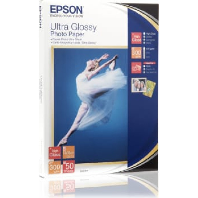 Epson Papier fotograficzny do drukarki 13x18 cm (C13S041944)