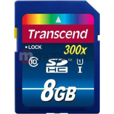 Transcend Karta Transcend 300x SDHC 8 GB Class 10 UHS-I/U1  (TS8GSDU1)