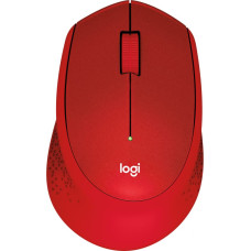 Logitech Mouse Logitech M330 Silent Plus Red