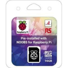 Raspberry Pi Karta pamięci microSDHC 16GB NOOBS (NOOBS_16GB_RETAIL)