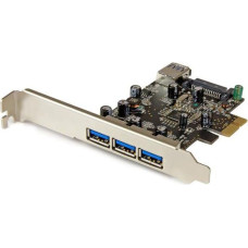 Startech Kontroler StarTech PCIe 2.0 x1 - 4x USB 3.0 (PEXUSB3S42)