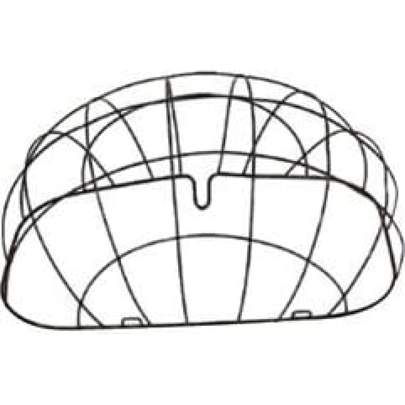 Basil Osłona do kosza dla zwierząt PASJA SPACE FRAME czarna 50cm (BAS-74026)