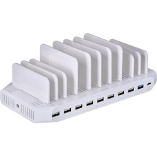 Unitek CHARGING STATION 10X USB, 160W, Y-2190