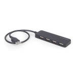 Gembird UHB-U2P4-06 4-port USB hub, black