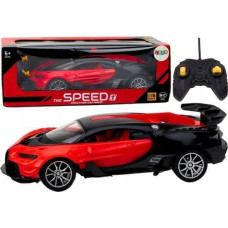 Leantoys Zdalnie Sterowane Sportowe Auto Czerwone 1:16 RC Samochód